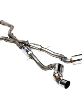 Invidia Dual N1 Catback Exhaust w/ Stainless Steel Tips Nissan Z 2022+                                     - HS22N4Z7GD1SSL - Image 2