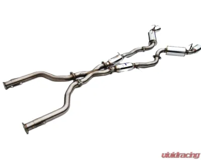 Invidia Dual N1 Catback Exhaust w/ Stainless Steel Tips Nissan Z 2022+ - HS22N4Z7GD1SSL