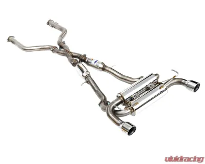 Invidia Catback Exhaust w/ Rolled Stainless Steel Tips Nissan Z 2022+ - HS22N4Z7GM1RSL