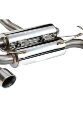 Invidia Catback Exhaust w/ Rolled Stainless Steel Tips Nissan Z 2022+                                     - HS22N4Z7GM1RSL - Image 2