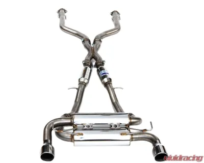Invidia Catback Exhaust w/ Rolled Stainless Steel Tips Nissan Z 2022+ - HS22N4Z7GM1RSL