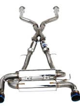Invidia Catback Exhaust w/ Rolled Titanium Tips Nissan Z 2022+                                     - HS22N4Z7GM1RTL - Image 2