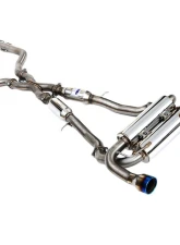 Invidia Catback Exhaust w/ Rolled Titanium Tips Nissan Z 2022+                                     - HS22N4Z7GM1RTL - Image 2