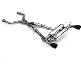 Invidia Catback Exhaust w/ Single Layer Black Tips