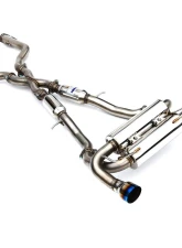 Invidia Catback Exhaust w/ Single Layer Titanium Tips Nissan Z 2022+                                     - HS22N4Z7GM1STL - Image 4