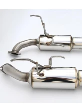 Invidia Axleback GT Exhaust w/ Stainless Steel Tips Subaru WRX 2022+                                     - HS22SW4AG1GSL - Image 3
