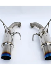 Invidia Axleback GT Exhaust w/ Titanium Tips Subaru WRX 2022+                                     - HS22SW4AG1GTL - Image 3