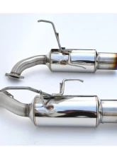 Invidia Axleback GT Exhaust w/ Titanium Tips Subaru WRX 2022+                                     - HS22SW4AG1GTL - Image 3