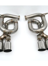 Invidia 3.5" Axleback Exhaust Twin Loop w/ Stainless Steel Tips Subaru WRX 2022+                                     - HS22SW4AT4SSL - Image 3