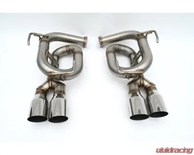 Invidia 3.5" Axleback Exhaust Twin Loop w/ Stainless Steel Tips Subaru WRX 2022+ - HS22SW4AT4SSL