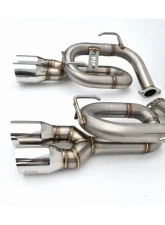 Invidia 3.5" Axleback Exhaust Twin Loop w/ Stainless Steel Tips Subaru WRX 2022+                                     - HS22SW4AT4SSL - Image 2