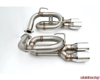 Invidia 3.5" Axleback Exhaust Twin Loop w/ Stainless Steel Tips Subaru WRX 2022+ - HS22SW4AT4SSL