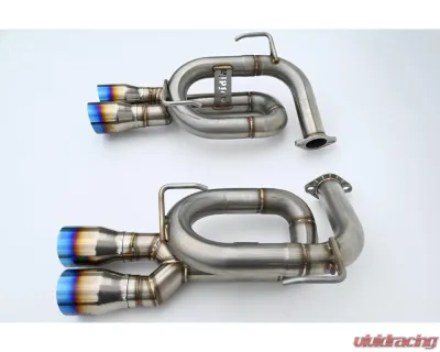 Invidia 3.5" Axleback Exhaust Twin Loop w/ Titanium Tips Subaru WRX 2022+ - HS22SW4AT4STL
