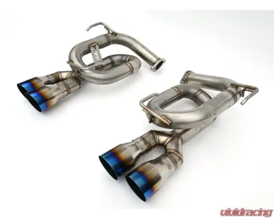 Invidia 3.5" Axleback Exhaust Twin Loop w/ Titanium Tips Subaru WRX 2022+ - HS22SW4AT4STL