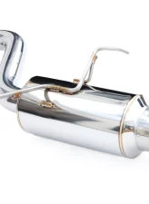 Invidia N1 Catback Exhaust w/ Titanium Tip Subaru WRX 2022+                                     - HS22SW4GTT - Image 4