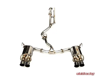 Invidia Q300 Catback Exhaust w/ Stainless Steel Quad Tips Subaru WRX 2022+ - HS22WRXG2S