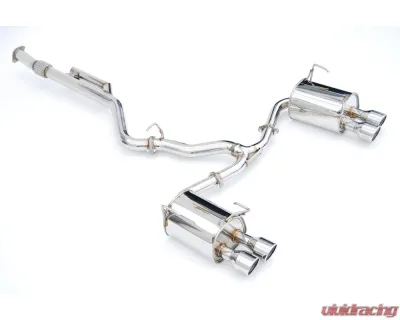 Invidia Q300 Catback Exhaust w/ Quad Stainless Steel Tips Subaru WRX 2022+ - HS22WRXG3S