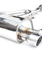 Invidia Q300 Catback Exhaust w/ Quad Stainless Steel Tips Subaru WRX 2022+                                     - HS22WRXG3S - Image 4