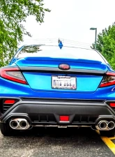 Invidia Q300 Catback Exhaust w/ Quad Stainless Steel Tips Subaru WRX 2022+                                     - HS22WRXG3S - Image 5