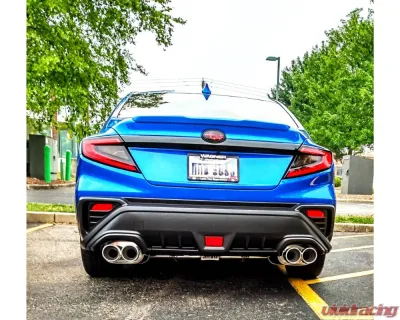 Invidia Q300 Catback Exhaust w/ Quad Stainless Steel Tips Subaru WRX 2022+ - HS22WRXG3S
