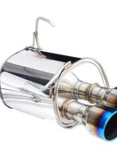 Invidia Q300 Catback Exhaust w/ Quad Titanium Tips Subaru WRX 2022+                                     - HS22WRXG3T - Image 4