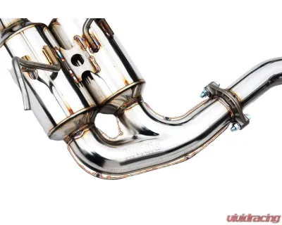 Invidia Gemini R400 Catback Exhaust w/ Stainless Steel Quad Tips Subaru WRX 2022+ - HS22WRXGM4SS