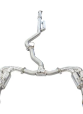 Invidia Gemini R400 Catback Exhaust w/ Titanium Quad Tips Subaru WRX 2022+                                     - HS22WRXGM4ST - Image 2