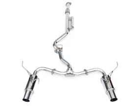 Invidia N1 Catback Exhaust w/ Stainless Steel Tips Subaru WRX 2022+