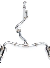 Invidia N1 Catback Exhaust w/ Stainless Steel Tips Subaru WRX 2022+                                     - HS22WRXGTP - Image 6