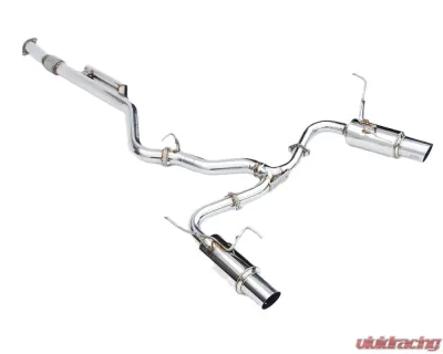 Invidia N1 Catback Exhaust w/ Stainless Steel Tips Subaru WRX 2022+ - HS22WRXGTP