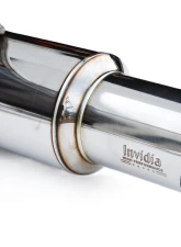 Invidia N1 Catback Exhaust w/ Stainless Steel Tips Subaru WRX 2022+                                     - HS22WRXGTP - Image 6