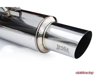 Invidia N1 Catback Exhaust w/ Stainless Steel Tips Subaru WRX 2022+ - HS22WRXGTP