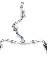 Invidia N1 Catback Exhaust w/ Titanium Tips Subaru WRX 2022+                                     - HS22WRXGTT - Image 5