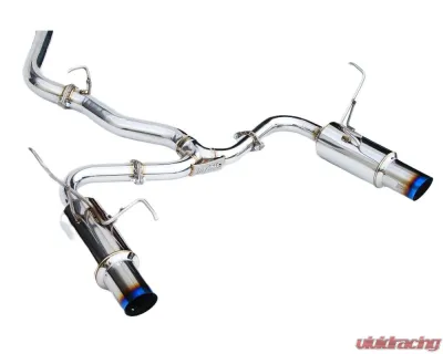 Invidia N1 Catback Exhaust w/ Titanium Tips Subaru WRX 2022+ - HS22WRXGTT