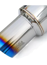 Invidia N1 Catback Exhaust w/ Titanium Tips Subaru WRX 2022+                                     - HS22WRXGTT - Image 4