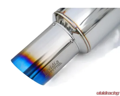 Invidia N1 Catback Exhaust w/ Titanium Tips Subaru WRX 2022+ - HS22WRXGTT
