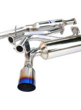Invidia N1 Catback Exhaust w/ Titanium Tip Honda Civic 1988-1991                                     - HS88HC3GTT - Image 2