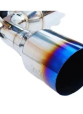 Invidia N1 Catback Exhaust w/ Titanium Tip Honda Civic 1988-1991                                     - HS88HC3GTT - Image 3