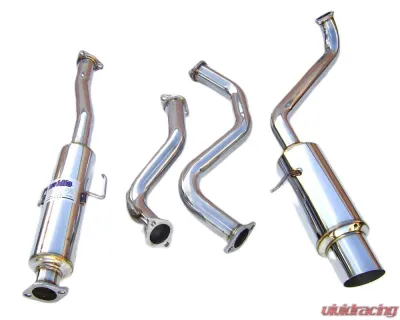 Invidia N1 Catback Exhaust System Honda CRX 1988-1991 - HS88HCXGTP