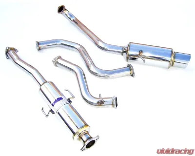 Invidia N1 Catback Exhaust System Honda CRX 1988-1991 - HS88HCXGTP