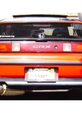 Invidia N1 Catback Exhaust System Honda CRX 1988-1991                                     - HS88HCXGTP - Image 3