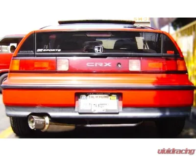 Invidia N1 Catback Exhaust System Honda CRX 1988-1991 - HS88HCXGTP