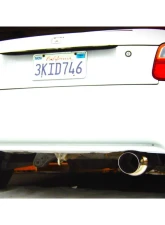 Invidia N1 Catback Exhaust System Honda Del Sol 1992-1995                                     - HS92HD1GTP - Image 3