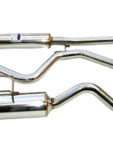 Invidia N1 Catback Exhaust System Honda Civic 1996-2000                                     - HS96HC3GTP - Image 2