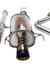 Invidia Q300 Catback Exhaust w/ Titanium Tip Honda Prelude 1997-2001                                     - HS97HP1G3T - Image 4