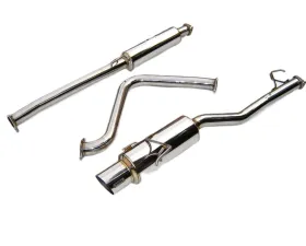 Invidia N1 Catback Exhaust w/ Stainless Steel Tip Honda Prelude 1997-2001