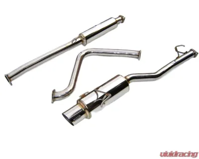 Invidia N1 Catback Exhaust w/ Stainless Steel Tip Honda Prelude 1997-2001 - HS97HP1GTP