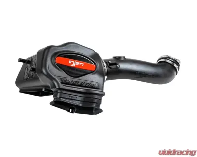 Injen Evolution Cold Air Intake System with SuperNano Web Dry Air Filter Ford Diesel Trucks V8-6.7L Powerstroke 2020-2022 - EVO9007