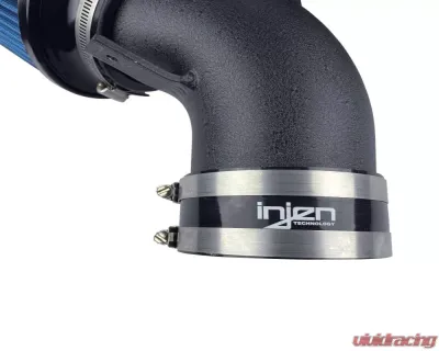 Injen Wrinkle Black Intake and Charge Pipe Power Package for 2020-2024 Toyota GR Supra L6-3.0L Turbo - PK2300WB