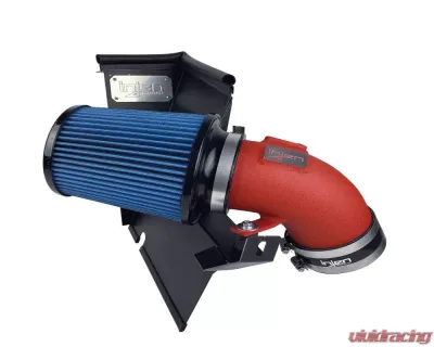Injen Wrinkle Red Intake and Charge Pipe Power Package Toyota GR Supra L6-3.0L Turbo 2020-2024 - PK2300WR